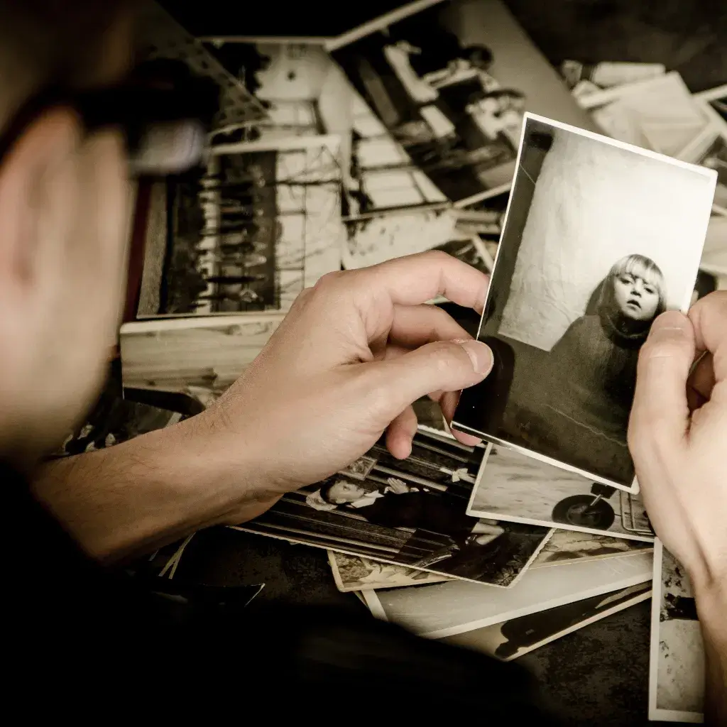 Person Looking Photo